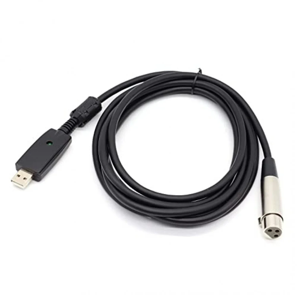 سلك ميكروفون XLR - USB